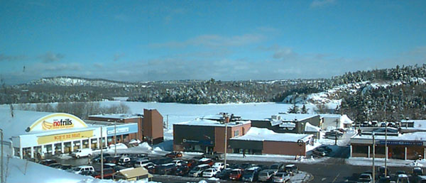 View of Horne Lake and Lower Plaza