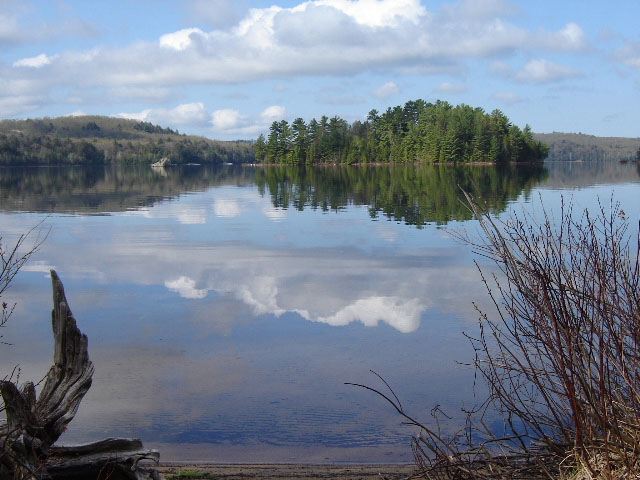 Early morning photo of Elliot Lake, submitted by Gale McNichol